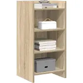 vidaXL Dressoir Sonoma Eiken 40 x 36 x 80 cm Bewerkt hout