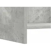 vidaXL Boekenkast Betonnen Grijs 30 x 30 x 111 cm Bewerkt hout