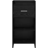 vidaXL Dressoir Zwart eiken 40 x 36 x 80 cm Bewerkt hout