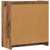 vidaXL Dressoir Oud hout 72 x 36 x 80 cm Bewerkt hout