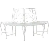 vidaXL Boom Bank 4-Aantal zitplaatsen 160 x 80 x 89 cm Staal