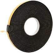 vidaXL Zelfklevende schuimtape 10 st Zwart 20mm x 10m CR Schuim