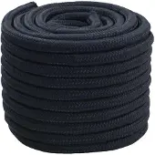 vidaXL Boottouw 2 mm 25 m Koninklijk Blauw Polyester
