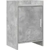vidaXL Nachttafels Betongrijs 40 x 30 x 60 cm Bewerkt hout