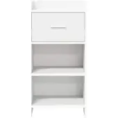 vidaXL Dressoir Wit 40 x 36 x 80 cm Bewerkt hout