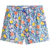 Next Zwemshorts 'Signature' navy / geel / koraal / rosa