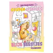 BBNC Uitgevers Kleurboek - Gouden lijntjes - Blije beestjes