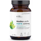 Aura Herbals - Natriumbutyraat FORTE, 1200 mg micro-omkapseld (60 capsules)