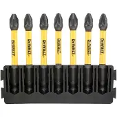 DeWalt - 7-delige set verlengde bits PZ2 DT70821