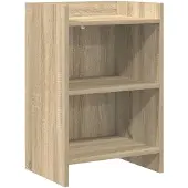 vidaXL Nachttafels Sonoma Eiken 40 x 30 x 60 cm Bewerkt hout