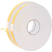 vidaXL Zelfklevende schuimtape 2 st Wit 20mm x 10m CR Schuim