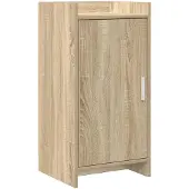 vidaXL Dressoir Sonoma Eiken 40 x 36 x 80 cm Bewerkt hout