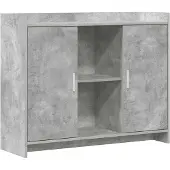 vidaXL Dressoir, 98,5 x 33 x 80 cm, spaanplaat