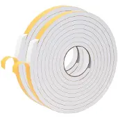 vidaXL Zelfklevende schuimtape 2 st Wit 20mm x 5m CR Schuim