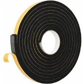 vidaXL Zelfklevende schuimtape 20 st Zwart 15mm x 5m CR Schuim