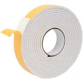 vidaXL Zelfklevende schuimtape 10 pcs Wit 30mm x 5m CR Schuim