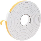 vidaXL Zelfklevende schuimtape 10 st Wit 15mm x 5m CR Schuim
