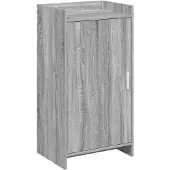 vidaXL Schoenenkast Grijs Sonoma 48 x 36 x 92 cm Bewerkt hout