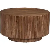 Molecule salontafel Victor lichtbruin - massief mangohout - 70 x 70 x 38 cm