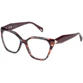 Police VPLR18 Avana marrone/blu 54/16/140 WOMAN Brilmonturen
