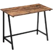 Leobert Bureau - Industrieel design - Rustiek bruin met zwart