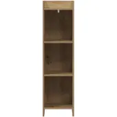 vidaXL Boekenkast 3-laags 30 x 30 x 111 cm Bewerkt hout