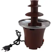 TIM. TIM Chocoladefontein-Chocoladefontein-Chocoladedruppels-Bruin-‎26cmx17cmx15cm