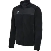 Hummel Fleece jas zwart / wit
