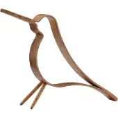 Cooee Design Woody Bird groot Donkergebeitst eiken