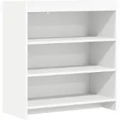vidaXL Dressoir Wit 75 x 36 x 80 cm Bewerkt hout
