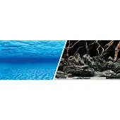 Marina 3d-achtergrond Voor Aquaria Met Zee-en Natuureffect