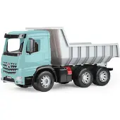 Lena speelgoed vrachtwagen Mercedes-Benz Arocs GIGA TRUCKS multicolor.