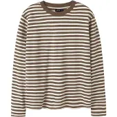 LMTD Shirt chocoladebruin / wit