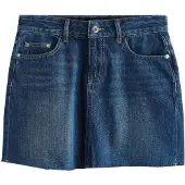 Next - Dames - Denim minirok - Tall - Blauw