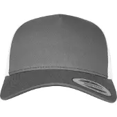 Flexfit Pet donkergrijs / wit