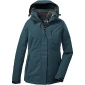 Killtec outdoor jas KOW 140 petrol female | Maat: 40