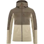 Fjällräven Vest Women Abisko Trail Fleece Fossil Suede Brown-XS