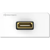 Kindermann KIND Konnect design click ws 7456000542 HDMI met Ethernet, afdekplaat, 1/2, kabelbundel