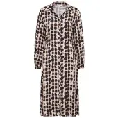 Bugatti Damen Blousejurk met licht gerimpelde taille