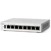 Cisco Catalyst 1200-8T-D - Switch - Gigabit Ethernet - Laag 3 - Smart - 8 x 10/100/1000 - Voor op het bureau - PoE (67 W)