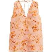 Marc O'Polo Blouse oranje / abrikoos / donkeroranje / zwart