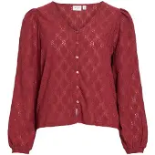 Vila Blouse purper