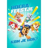 Hallmark Wenskaart uitnodiging paw patrol 6 stuks