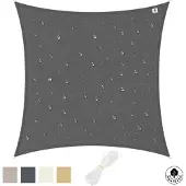 4gardenz Schaduwdoek waterafstotend vierkant 4x4 mtr -
