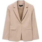 Bugatti Damen Blazer met reverskraag en strepen