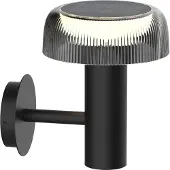 Luxform Solar Wandlamp Yukon Zwart 15,1 X 20 X 17,8 Cm