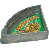 Zoo med Repti Rock Corner Bowl Reptielenvoer Geassorteerd
