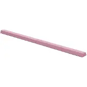 SPORTNOW balansbalk - kunststof/polyester - 236x15x6,5 cm - roze