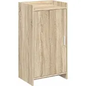 vidaXL Schoenenkast Sonoma Eiken 48 x 36 x 92 cm Bewerkt hout