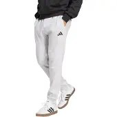Adidas Sportbroek 'Essentials Feelcozy' lichtgrijs / zwart